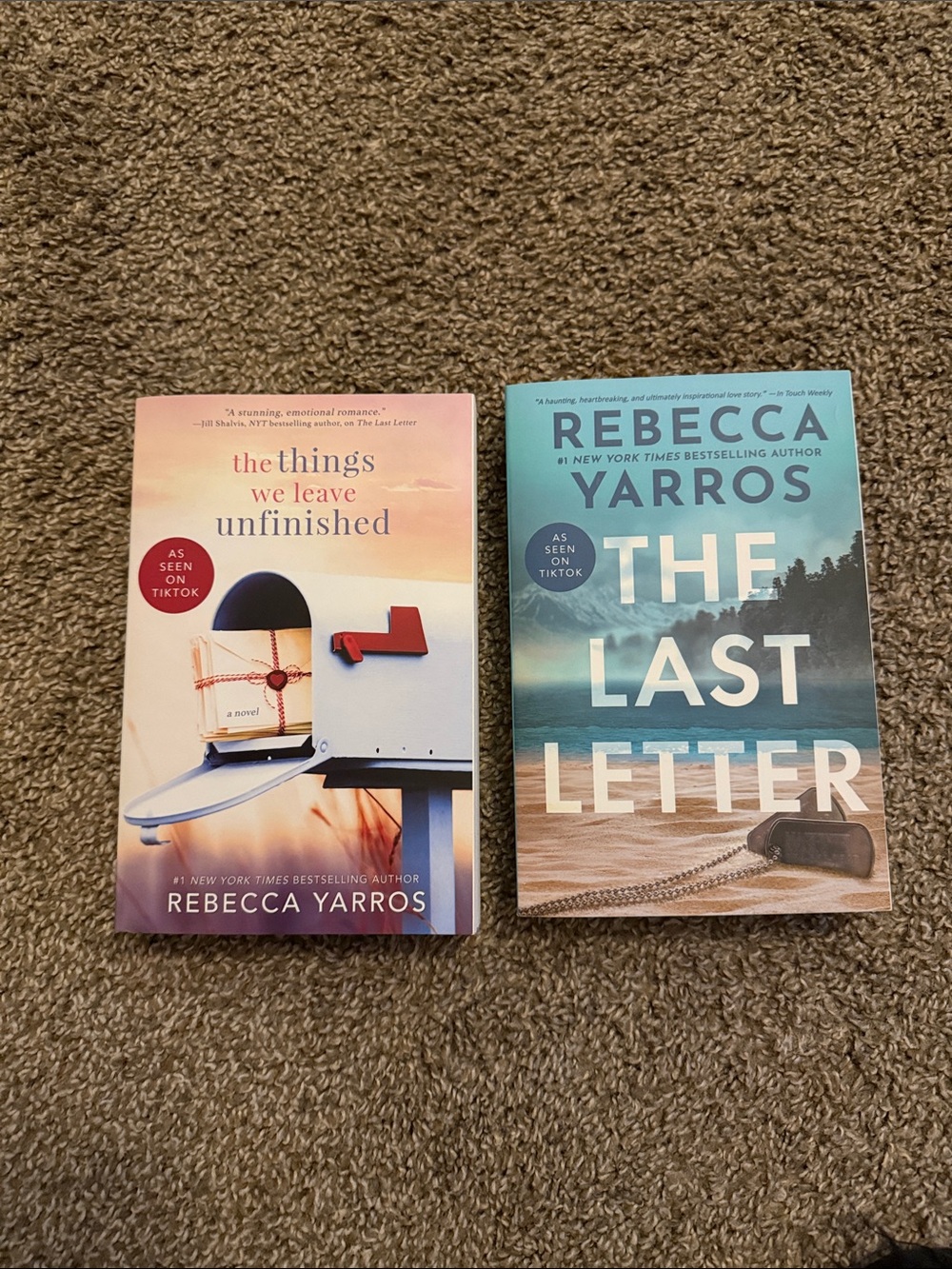 Two Rebecca Yarros novels